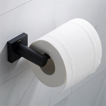 KRAUS Ventus Bathroom Toilet Paper HolderMatte Black KEA-17729MB